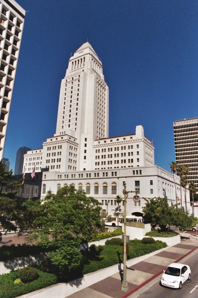 Los Angeles City Hall tower